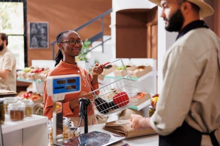 Retail checkout using point of sale